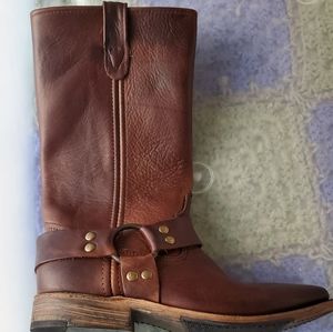 Brand new handmade leather boots